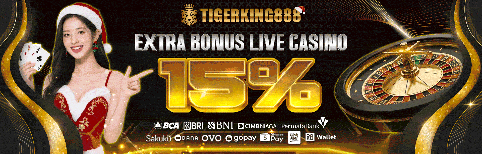 BONUS LIVE CASINO 15%