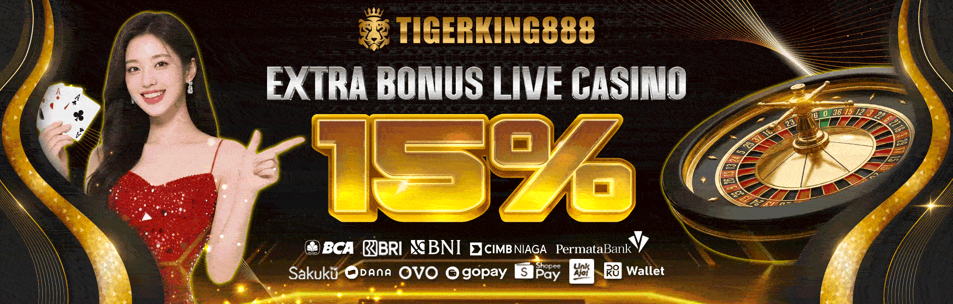 BONUS LIVE CASINO 15%
