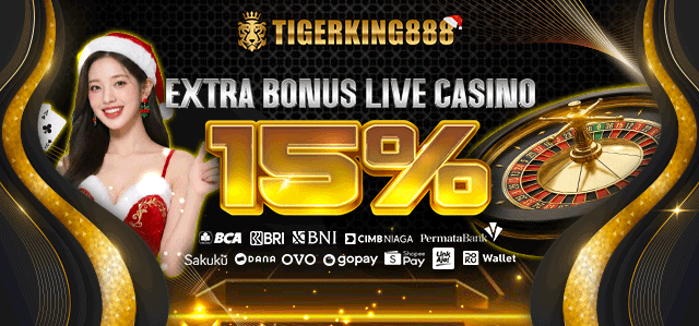 BONUS LIVE CASINO 15%