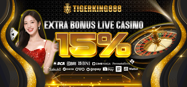 BONUS LIVE CASINO 15%